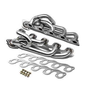 Dodge Ram 94-03 V10 Acero inoxidable 333 Cabezal de escape pulido espejo