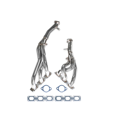 BMW 325i 330i Z3 Z4 / M54 Acero inoxidable 304 Cabezal de escape pulido espejo
